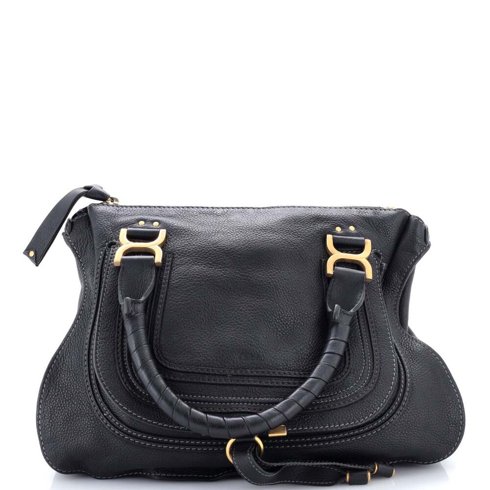 Chloe Marcie Shoulder Bag Leather #270578C12B